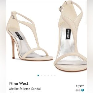Nine West melike stiletto sandal